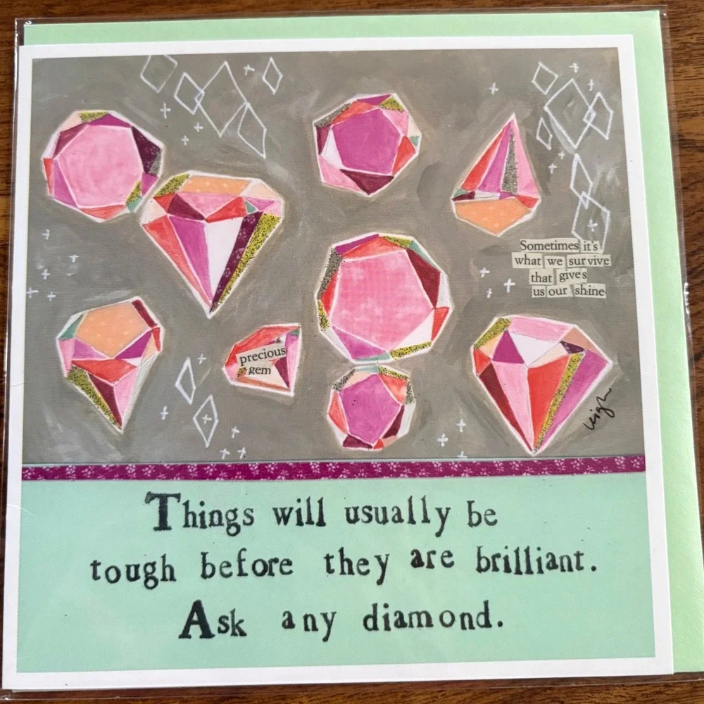 2 Cards Hang In There Tough‎ Times Inspirational Greeting Cards Sending Love